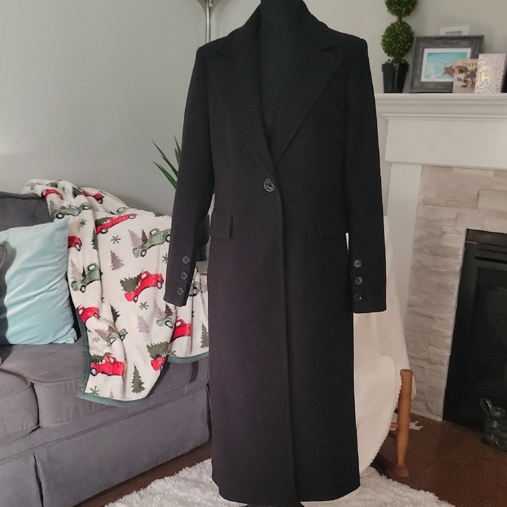 Sam Edelman Black Long Jacket - image 1